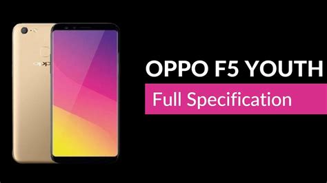 Oppo F5 Youth Price in India 3rd August 2024 with Specification .